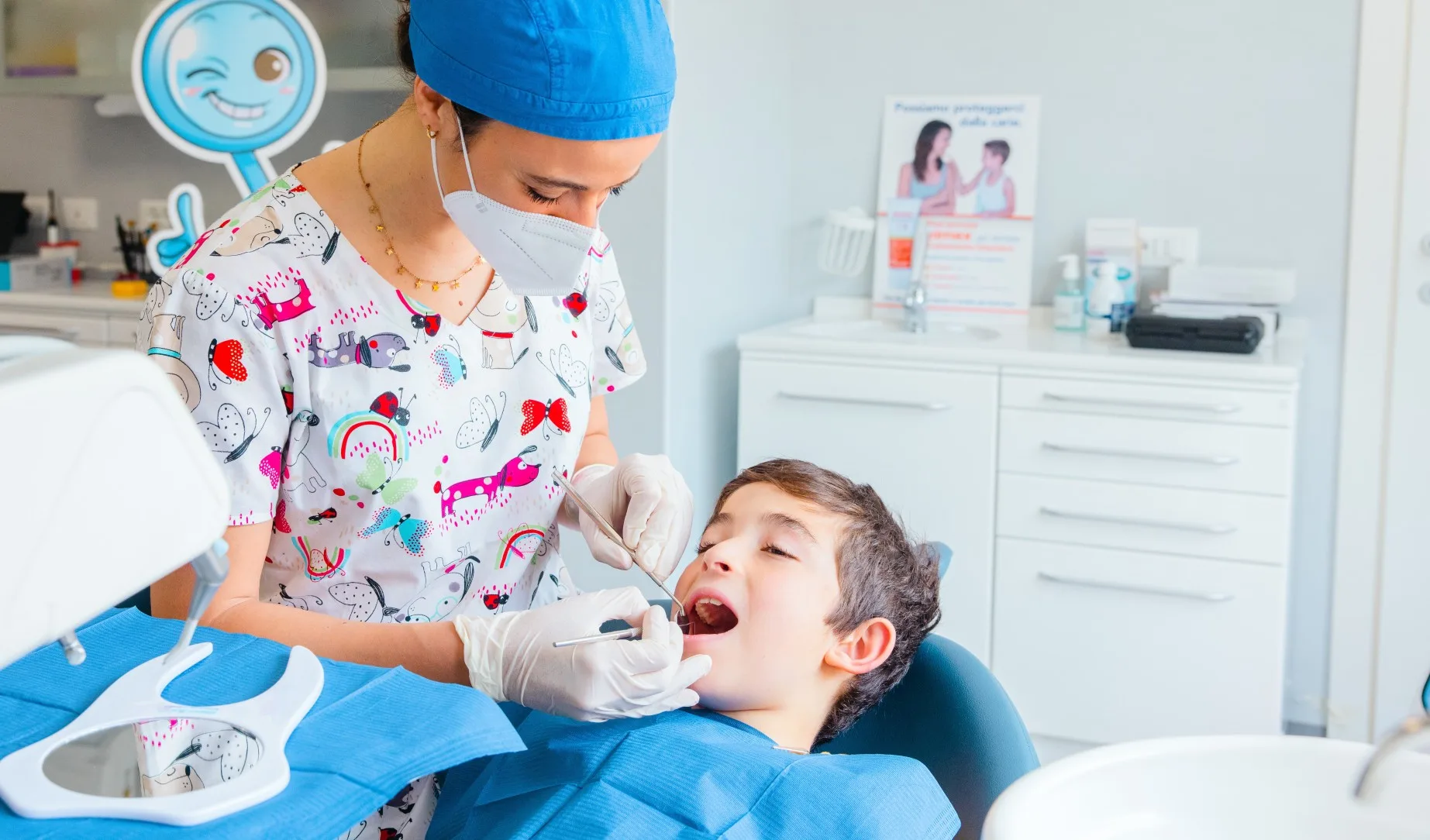 Igiene dentale bambini a Roma - Orthofamily
